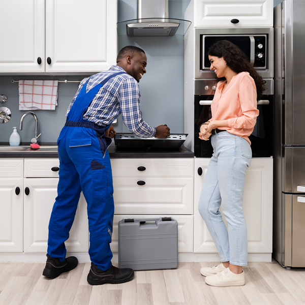 how long does it typically take to complete cooktop repair services in Barker Heights